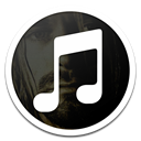 iTunes Black Kurt Cobain icon
